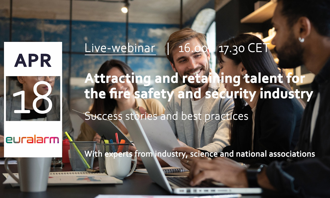 Euralarm organizes webinar on attracting and retaining talent